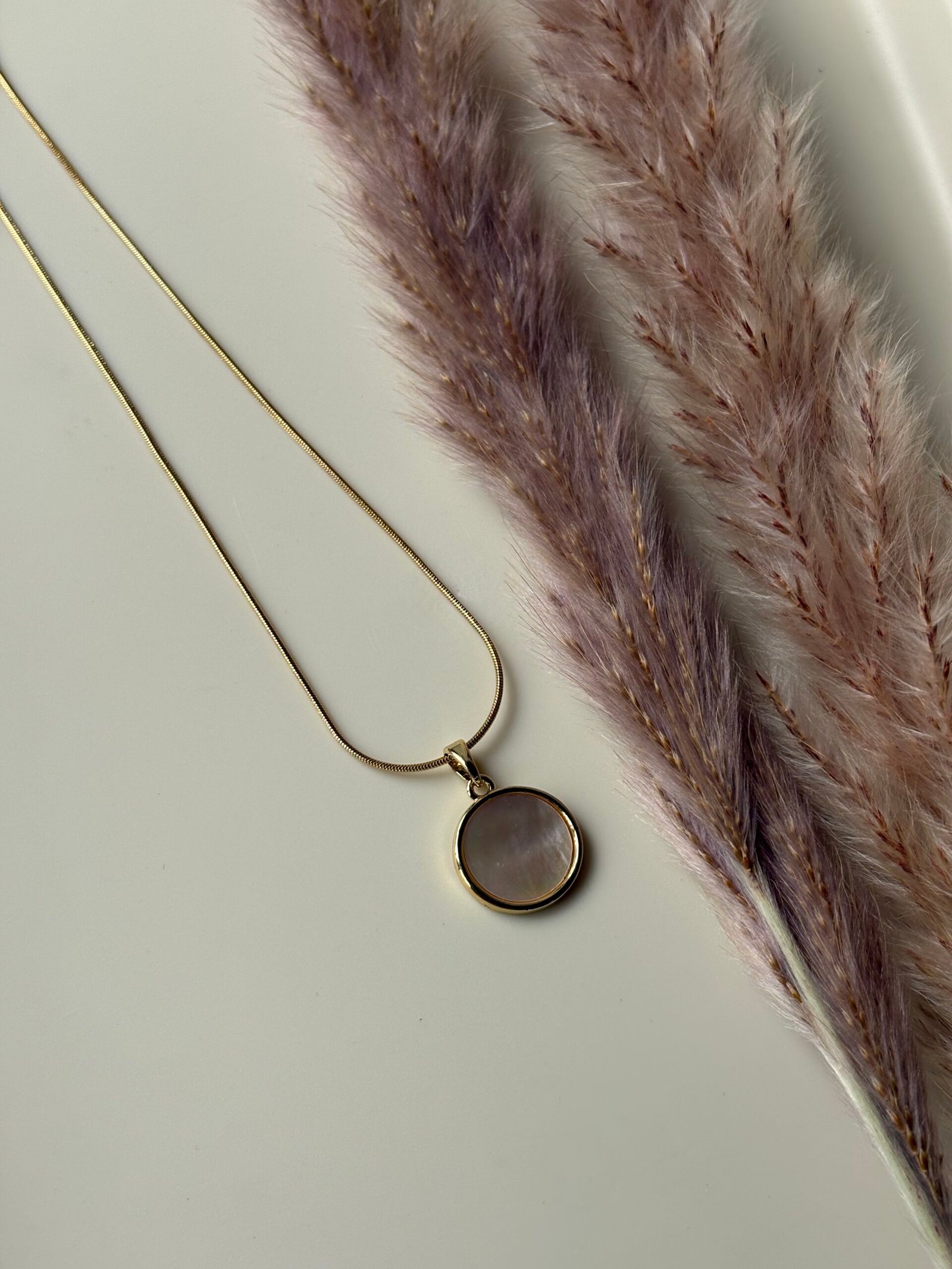Moon gemstone neck chain - Image 2