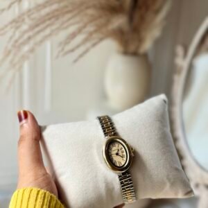 Dual colour vintage premium watch