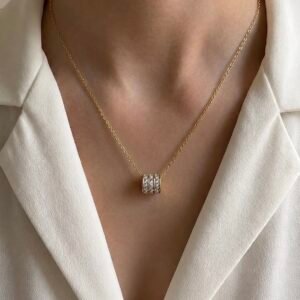 Crystal Barrel Slider Pendent