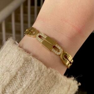 Diamond Pavé ID Link Bracelet