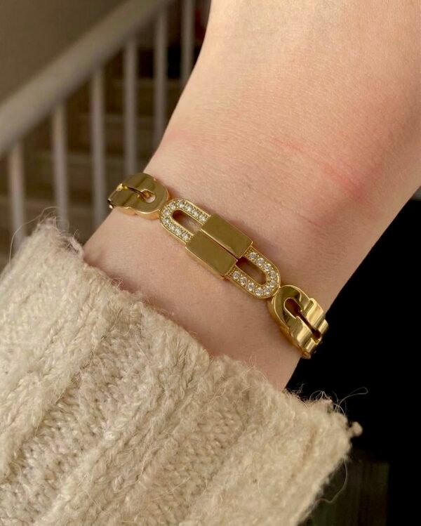 Diamond Pavé ID Link Bracelet