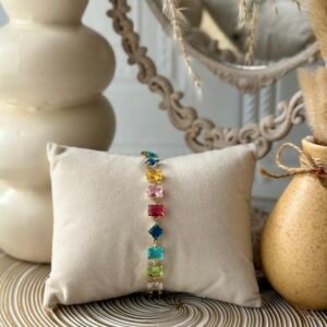 multi colour bracelet