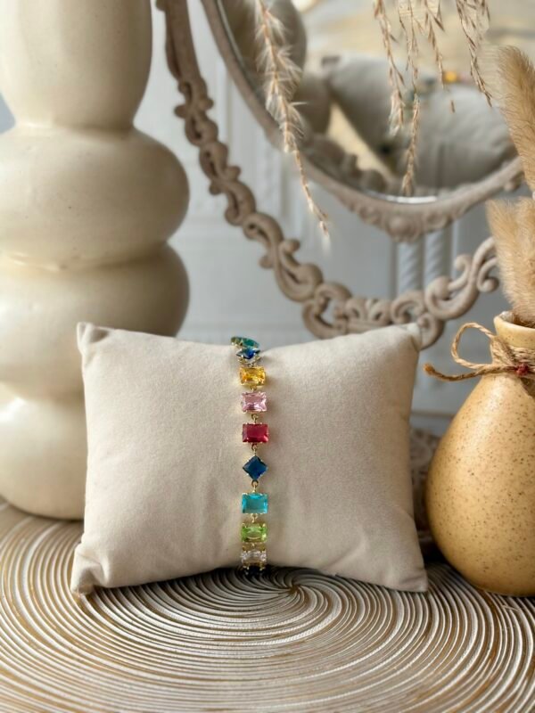multi colour bracelet