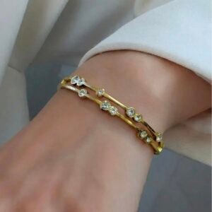 Luminous Twin-Strand bangle