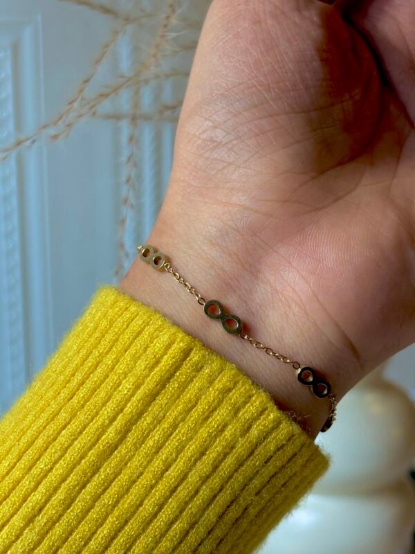 Infinity Themed Wraparound Bracelet