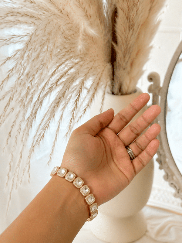 Aurora Crystal Link Bracelet